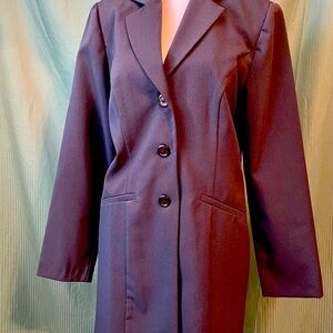 DBY ladies extra long jacket suit